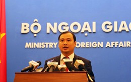 Bộ Ngoại giao họp báo: Việt Nam đối thoại, Trung Quốc tiếp tục hành vi sai trái
