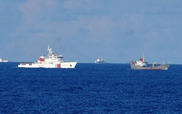 Tàu Trung Quốc hùng hổ vây ép, cản phá tàu chấp pháp Việt Nam