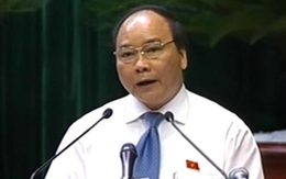 Phó Thủ tướng Nguyễn Xuân Phúc trả lời chất vấn đại biểu QH