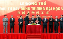 Hơn 360 triệu USD xây Đại học Việt - Nhật