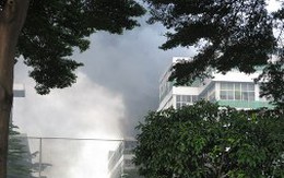 Khu công nghiệp Pou-Yuen chìm trong biển lửa