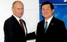 Tổng thống Vladimir Putin viết bài ca ngợi quan hệ Việt-Nga