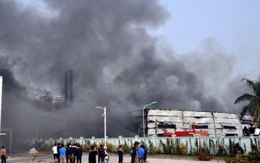 Cháy lớn ở nhà máy cung cấp phụ kiện điện thoại cho Samsung