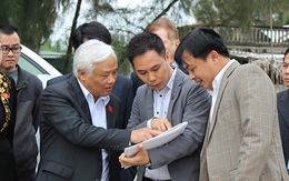 Phó chủ tịch Quốc hội Uông Chu Lưu thăm dự án FLC Samson Beach & Golf Resort