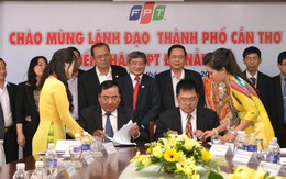 FPT và UBND thành phố Cần Thơ hợp tác thúc đẩy phát triển CNTT-VT