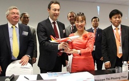 VietJetAir chính thức kí hợp đồng mua 63 máy bay Airbus trị giá 6,4 tỷ USD