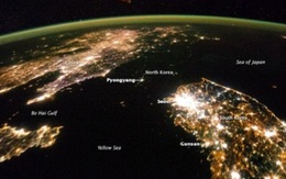 Tấm ảnh lột tả 2 miền Triều Tiên