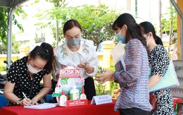 Gel rửa tay kháng khuẩn Bioskin của Dược Hậu Giang đồng hành cùng kỳ thi Tốt nghiệp THTP năm 2020 tại TP Cần Thơ