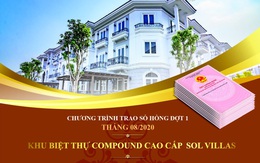 39 khách hàng đầu tiên nhận sổ hồng của khu biệt thự Compound cao cấp Sol Villas