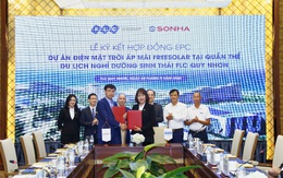 Tập đoàn Sơn Hà ký kết với Tập đoàn FLC về việc lắp đặt hệ thống điện mặt trời áp mái FreeSolar tại FLC Quy Nhơn