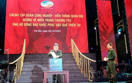 Cán bộ, nhân viên Viettel quyên góp 10 tỷ đồng hỗ trợ đồng bào miền Trung