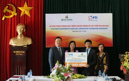 PTI bàn giao phòng học Tiếng Anh đa năng và trao tặng thiết bị giảng dạy tại Ninh Bình