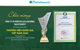 Sản phẩm du lịch Đà Lạt đạt Thương hiệu quốc gia Việt Nam 2020