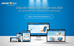 BAOVIET Bank tăng trải nghiệm khách hàng với website phiên bản mới