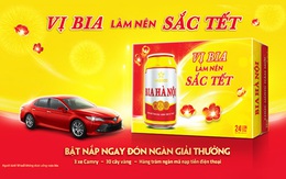 Bia Hà Nội tưng bừng chương trình đặc biệt: “Thấy bia Hà Nội là thấy Tết – Vị bia làm nên sắc Tết”