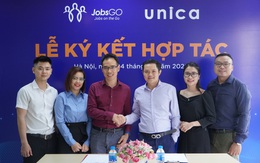JobsGO hợp tác chiến lược với Unica, xây dựng hệ sinh thái đào tạo – Tuyển dụng trực tuyến