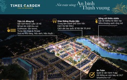 Times Garden Vĩnh Yên Residences thu hút nhà đầu tư nhạy bén với biệt thự ven hồ