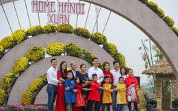 Mở cửa đường hoa Home Hanoi Xuan 2021