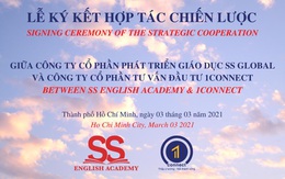 Hợp tác chiến lược giữa SS English Academy và 1connect