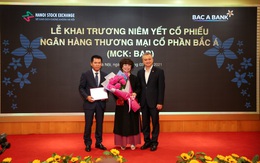 BAC A BANK chính thức niêm yết cổ phiếu trên sàn HNX