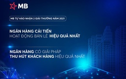 MB ‘thắng lớn’ loạt giải thưởng trong nước và quốc tế