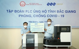 Tập đoàn FLC trao tặng Bắc Giang 3 hệ thống xét nghiệm Covid – 19 trị giá gần 9 tỷ đồng