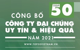 Digiworld lọt Top 50 Công ty Đại chúng uy tín và hiệu quả nhất năm 2021