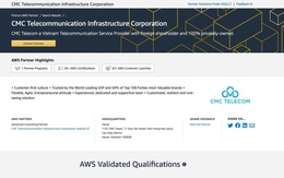 CMC Telecom nâng hạng đối tác cao cấp, trở thành Advanced Consulting Partner của AWS