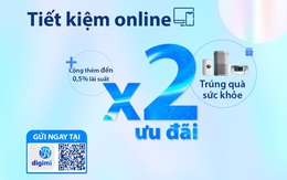 Khách hàng nhận 2 lần ưu đãi khi gửi tiết kiệm online tại Bản Việt
