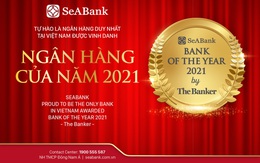 SeABank được The Banker vinh danh Ngân hàng của năm 2021