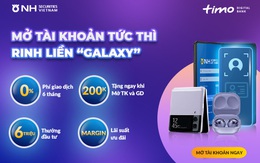 Chứng khoán NH Việt Nam tặng quà Galaxy cao cấp nhân dịp hợp tác với TIMO