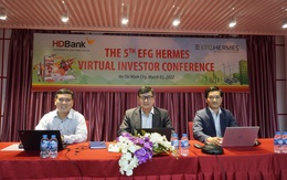HDBank tổ chức Hội nghị nhà đầu tư cùng Quỹ quốc tế EFG Hermes