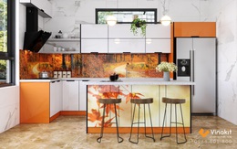 Tủ bếp nghệ thuật Vinakit - Kiến tạo không gian bếp phong cách