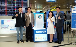 Coway Vina trao tặng 24 máy lọc không khí cho Sân bay Nội Bài