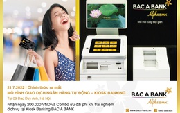 Bac A Bank chính thức ra mắt ngân hàng tự động Kiosk Banking