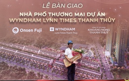 Tưng bừng lễ bàn giao nhà phố thương mại dự án Wyndham Thanh Thủy