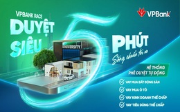 Phê duyệt tự động bằng VPBank Race cho các khoản vay thế chấp