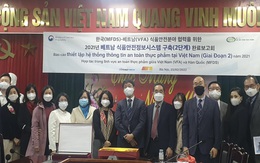 MFDS hoàn thành dự án ODA xây dựng “Hệ thống quản trị thực phẩm” Việt Nam