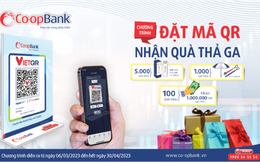 Co-opBank triển khai chương trình ưu đãi khi đặt mã QR Co-opbank