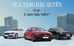 Mercedes-Benz ưu đãi gói 2 năm bảo hiểm MBI lên đến 150 triệu