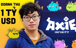 Axie Infinity tạo ra 488 triệu USD doanh thu trong vòng 90 ngày, giá đồng AXS tăng vọt giúp nhóm sáng lập Sky Mavis của Nguyễn Thành Trung sở hữu gần 1 tỷ USD