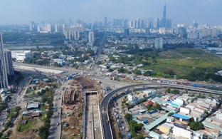 Sắp thông xe cầu vượt N2 An Phú, xe từ cao tốc đi thế nào?