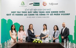 Hợp lực vì môi trường: Quỹ Vì Tương Lai Xanh và VCCorp chung tay kết nối với giới trẻ