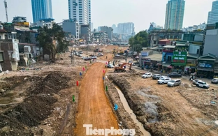 Toàn cảnh tuyến Vành đai 1 đoạn Hoàng Cầu – Voi Phục ngày thông xe kỹ thuật