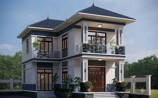 5 mẫu nhà 2 tầng mái Nhật dưới 2 tỷ đồng đáng tham khảo