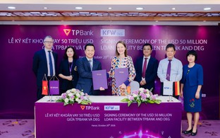 TPBank nhận 50 triệu USD vốn dài hạn từ DEG: Tối ưu nguồn vốn quốc tế, thúc đẩy tài chính xanh