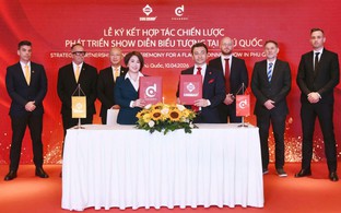 Dragone đến Việt Nam, cùng Sun Group chuẩn bị siêu phẩm tại APEC 2027 Phú Quốc