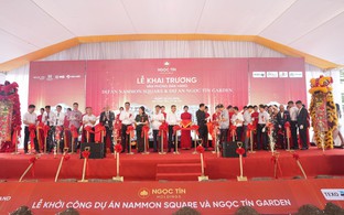 Lễ khởi công và ra mắt văn phòng bán hàng dự án NAMMON Square và Ngọc Tín Garden