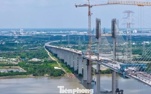 Cầu nghìn tỷ, có tĩnh không cao nhất Việt Nam sắp về đích