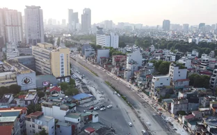 Hà Nội: Đường Vành đai 1 đoạn Hoàng Cầu - Voi Phục dự kiến thông xe trước ngày 2/9